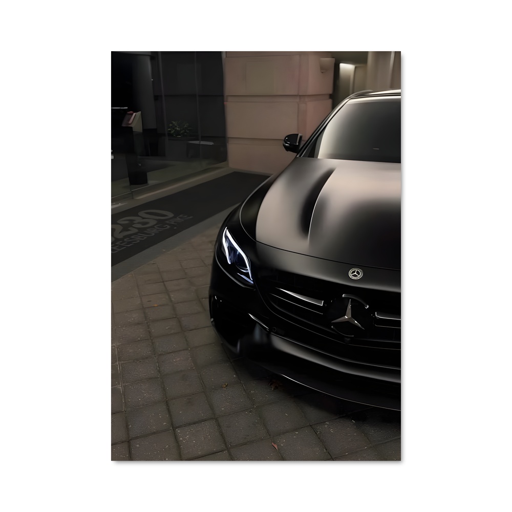 Poster E amg élégant